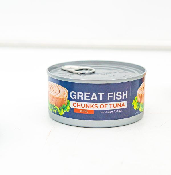 GREAT FISH TROZOS DE ATUN EN ACEITE Iris Panama