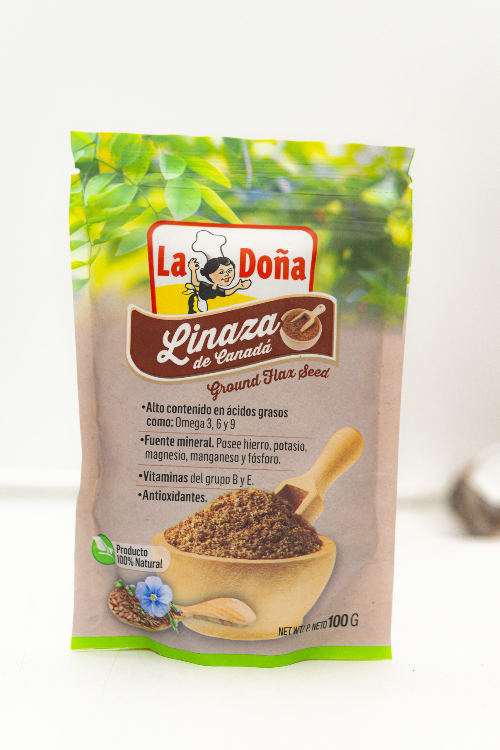LA DOÑA SOBRE LINAZA MOLIDA 100 GR – Iris Panama